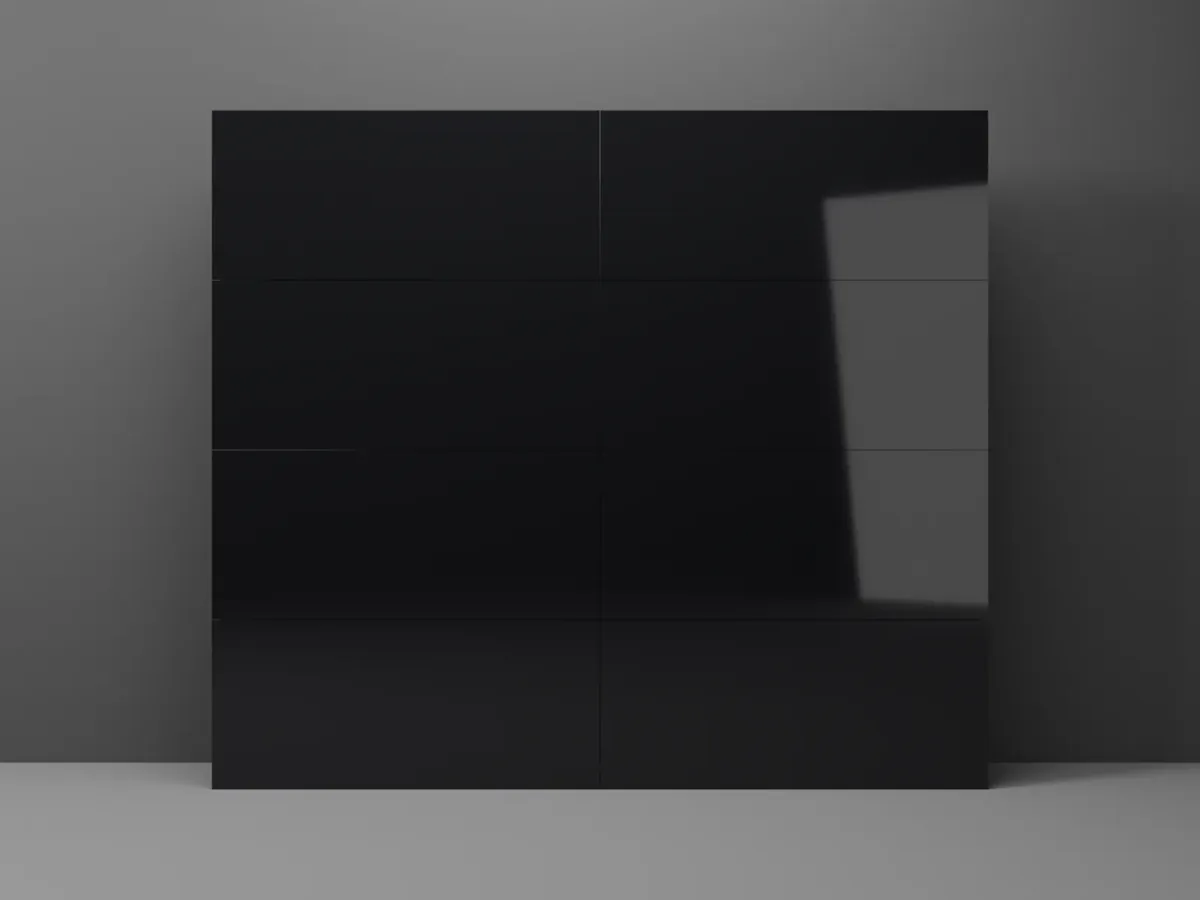 Panorama by Modern Decor - Full-View Frameless Glass Garage Door