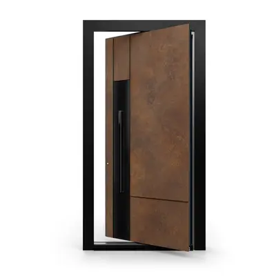 Pivot Line panels design PL06 Ossido Bruno