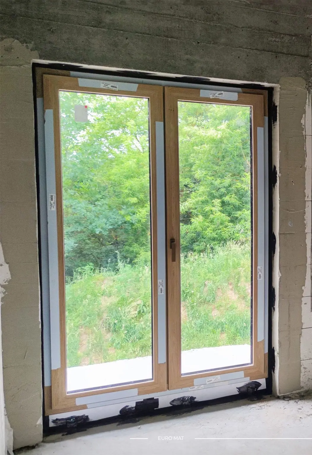 Patio door detail