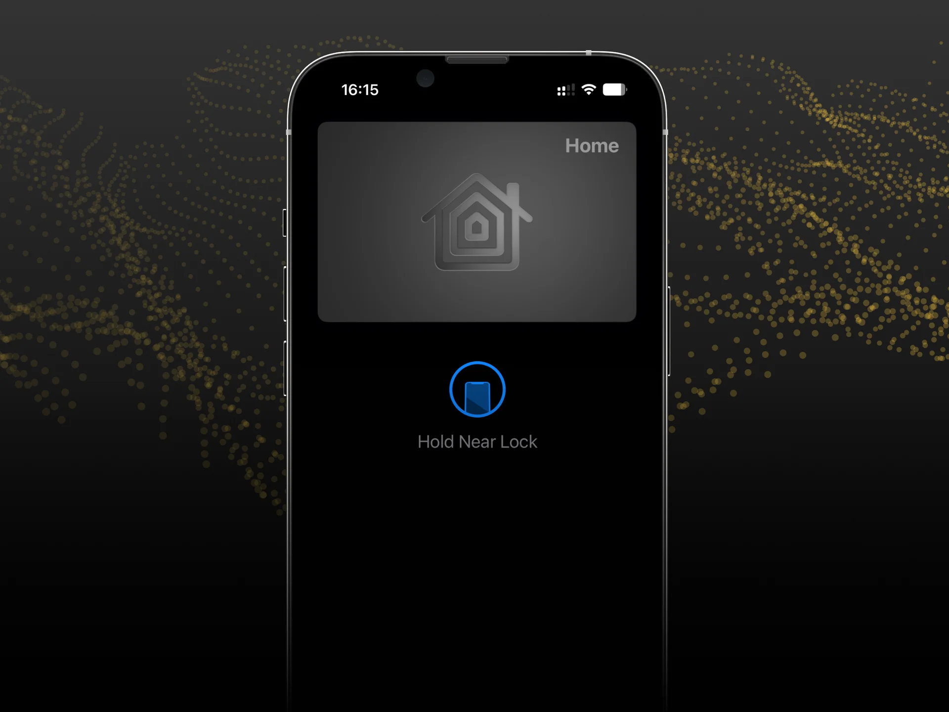 Unlocking with an iPhone wallet key